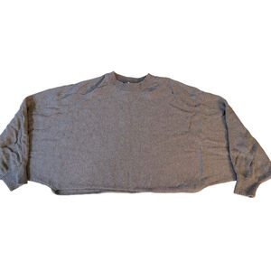 Garage cropped raglan sleeve sweater cotton mix small